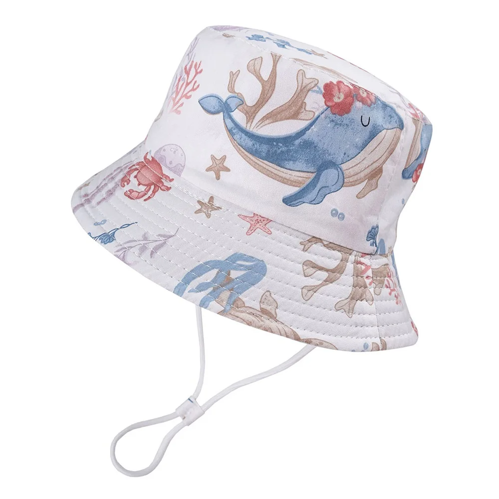 Kapelusz przeciwsłoneczny dla dzieci bucket hat 29 whale