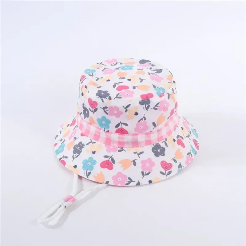 Kapelusz przeciwsłoneczny dla dzieci bucket hat Color flower