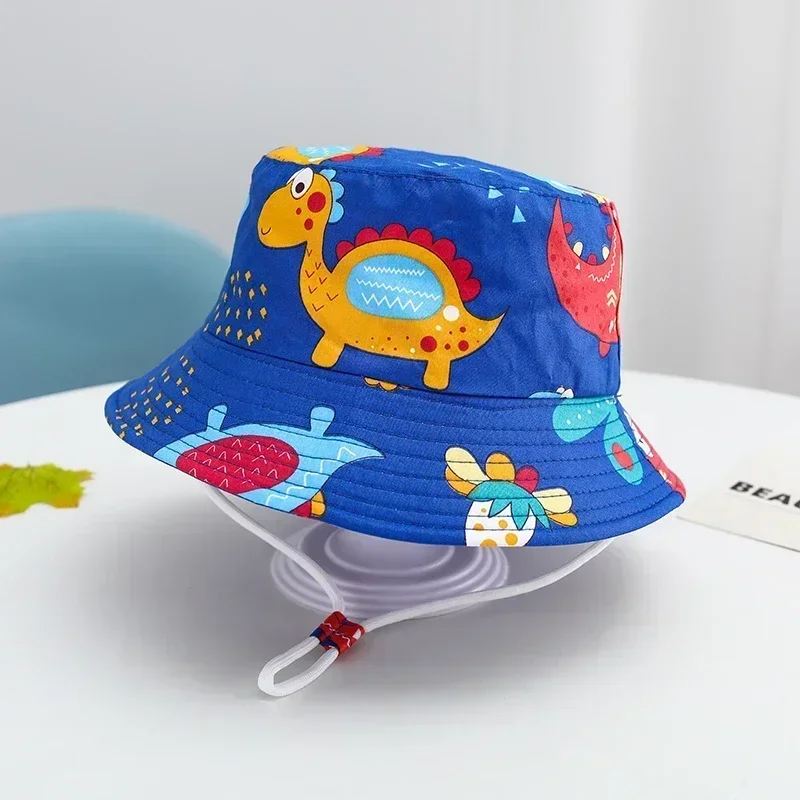 Kapelusz przeciwsłoneczny dla dzieci bucket hat Niebieski