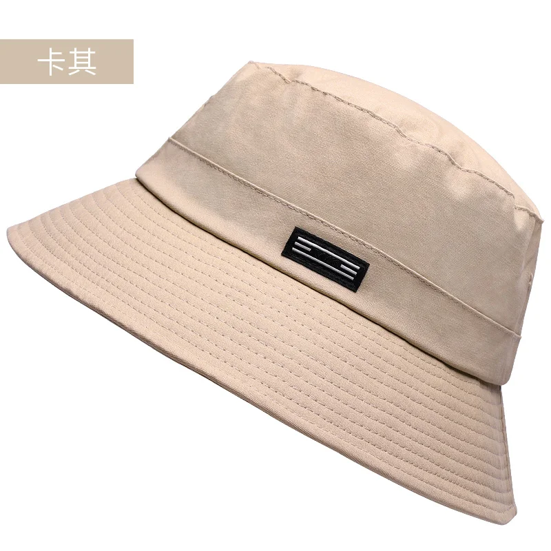 Kapelusz wędkarski plus size - bucket hat z bawełny duże rozmiary Khaki