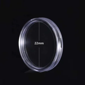 Kapsułki na monety 21-45 mm - przezroczyste etui dla kolekcjonera 22mm x25pcs