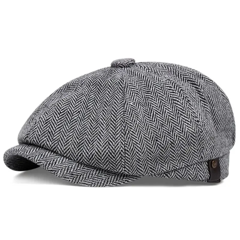 Czapka kaszkiet w stylu Peaky Blinders dla mężczyzn Smt144 greya