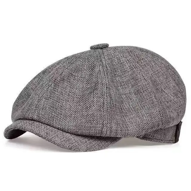 Czapka kaszkiet w stylu Peaky Blinders dla mężczyzn Smt144 greyb
