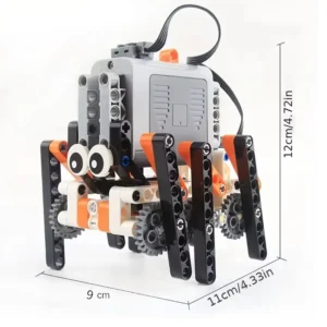 Klocki robot heksapod chodzący z silnikiem DIY No box