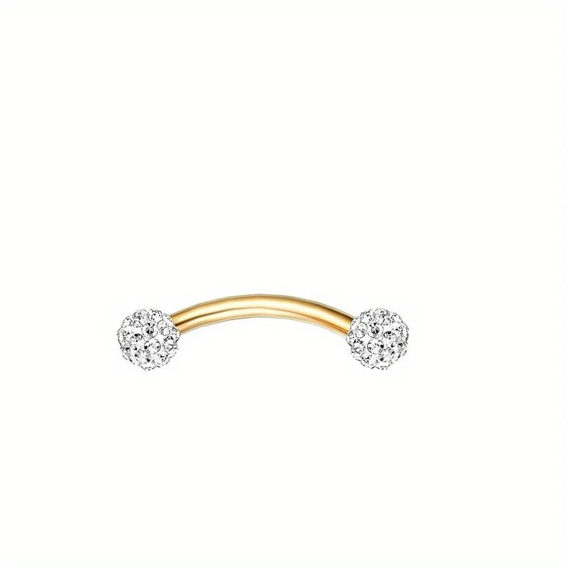 Kolczyk piercing ze stali nierdzewnej do brwi i chrząstki Style 2