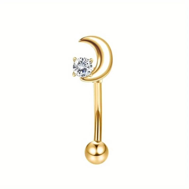 Kolczyk piercing ze stali nierdzewnej do brwi i chrząstki Style 7