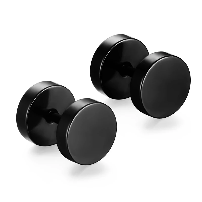 Kolczyki unisex ze stali nierdzewnej punk gothic Type8