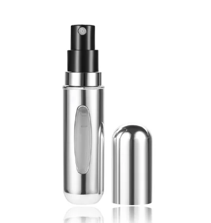 Kolorowa mini butelka z atomizerem na perfumy podróżna Błękitny