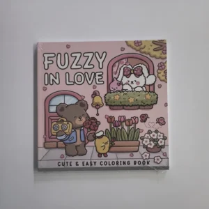 Kolorowanka antystresowa dla dorosłych Fuzzy in Love Wielo