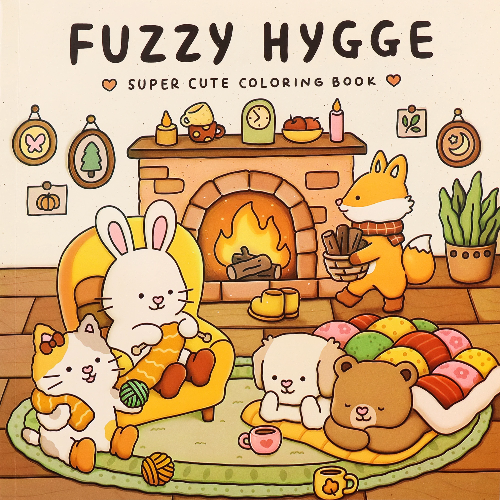 Kolorowanka Cozy Friends Halloween — urocze stworzenia dla nastolatków Wielo