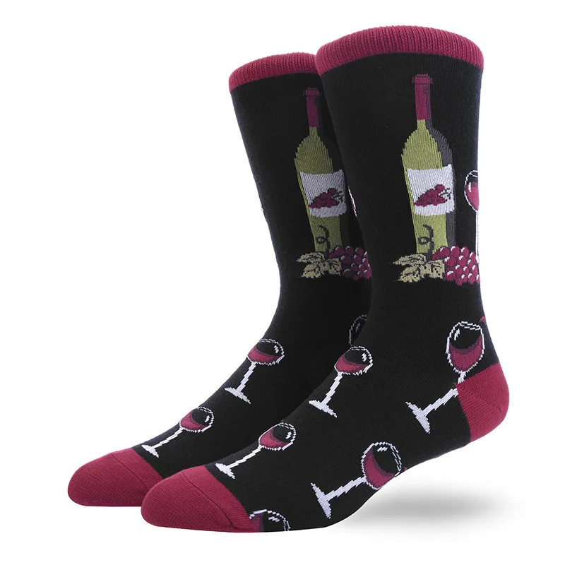 Kolorowe skarpetki unisex z zabawnymi wzorami 51