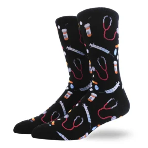 Kolorowe skarpetki unisex z zabawnymi wzorami 53
