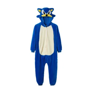 Kombinezon kigurumi Sonic piżama jednoczęściowa Uniwersalny