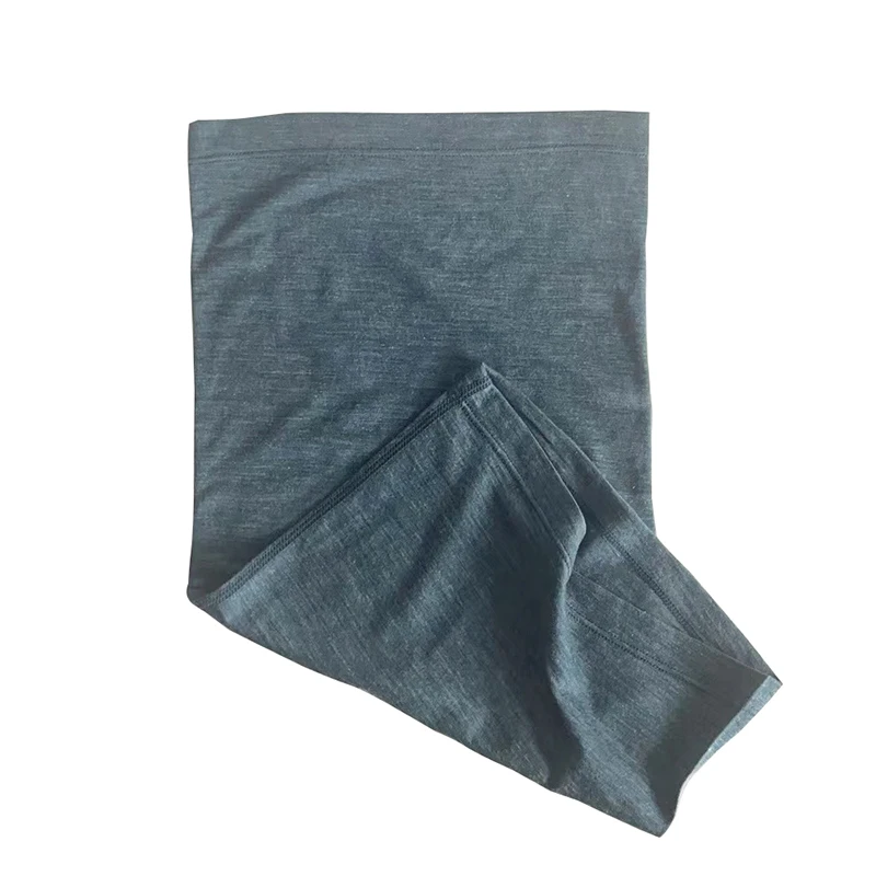 Komin z wełny merino 100% — lekki szalik narciarski unisex 150GSM Królewski niebieski