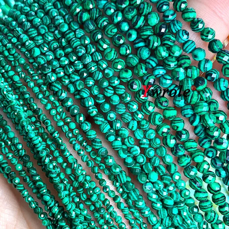 Koraliki z czerwonego granatu – fasetowane, do biżuterii DIY Jasny róż