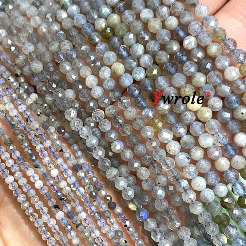 Koraliki z czerwonego granatu – fasetowane, do biżuterii DIY Nagi