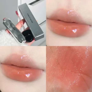 Koreański błyszczyk Lip Gloss nawilżający z efektem szkła Jasnozielony