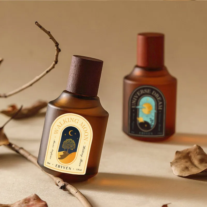 Koreańskie perfumy unisex - drzewno-kwiatowy zapach 50 ml Beżowy