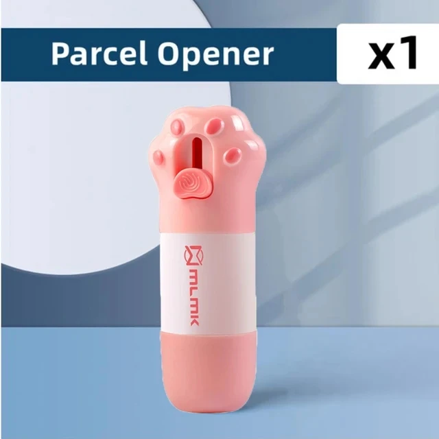 Korektor w rolce z łapką kota - korektor do papieru termicznego Jasnozielony