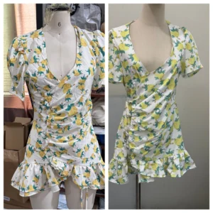 Koronkowe body damskie z dekoltem w serek 04