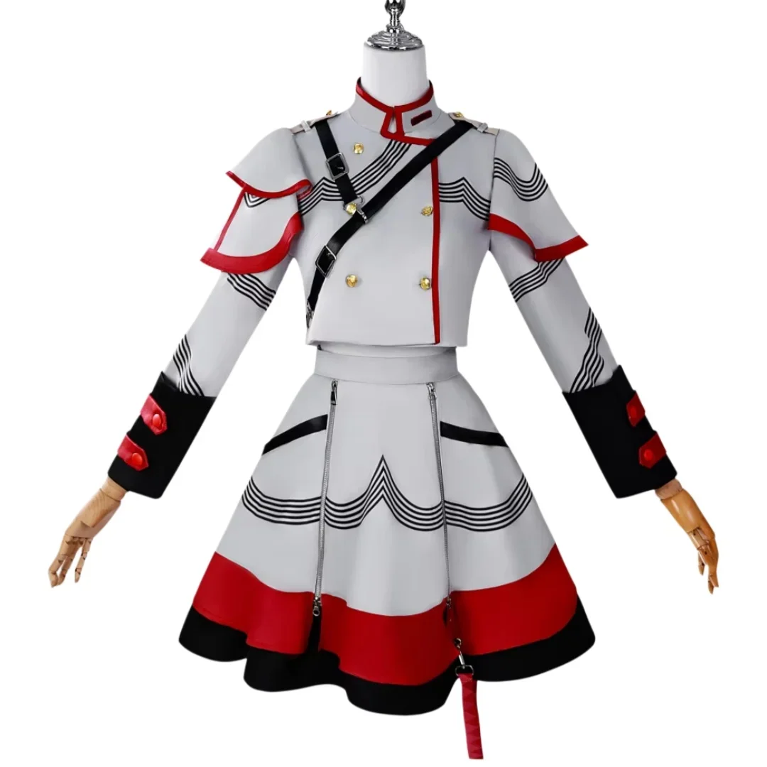 Kostium cosplay Kasane Teto z peruką i akcesoriami Kasane teto costume