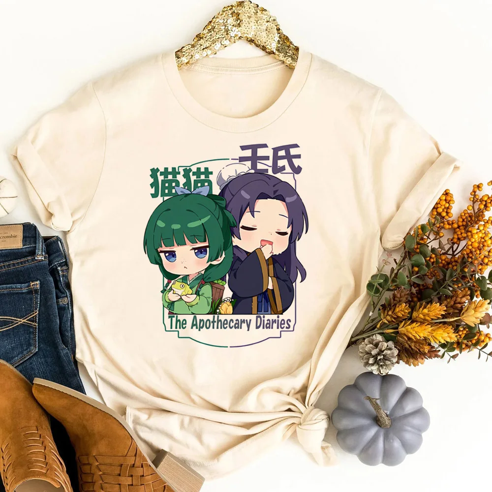 Koszulka damska z nadrukiem anime w stylu vintage 65037