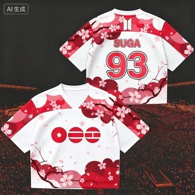 Koszulka K-pop BTS z nadrukiem dla fanów T399009
