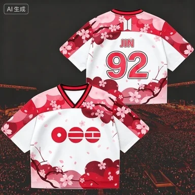 Koszulka K-pop BTS z nadrukiem dla fanów T399014