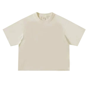 Koszulka męska oversize 240g - gruba bawełna Khaki