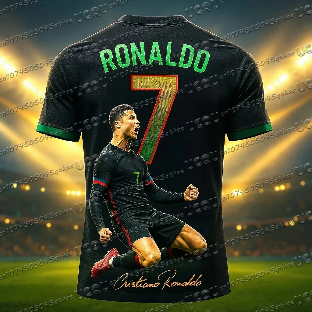 Koszulka piłkarska dziecięca Ronaldo 7 z krótkim rękawem Tt1114a3 094 036 zkb