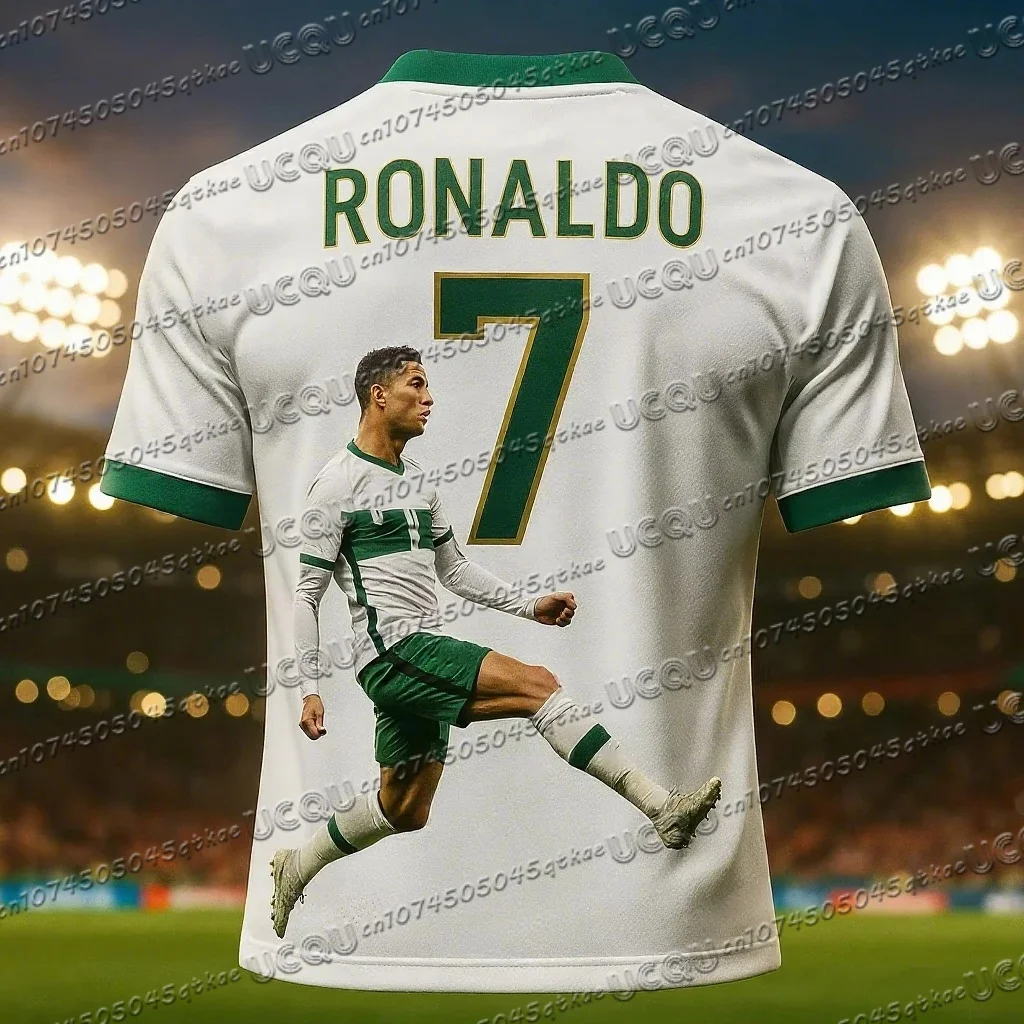 Koszulka piłkarska dziecięca Ronaldo 7 z krótkim rękawem Tt1114a5 094 036 zkb