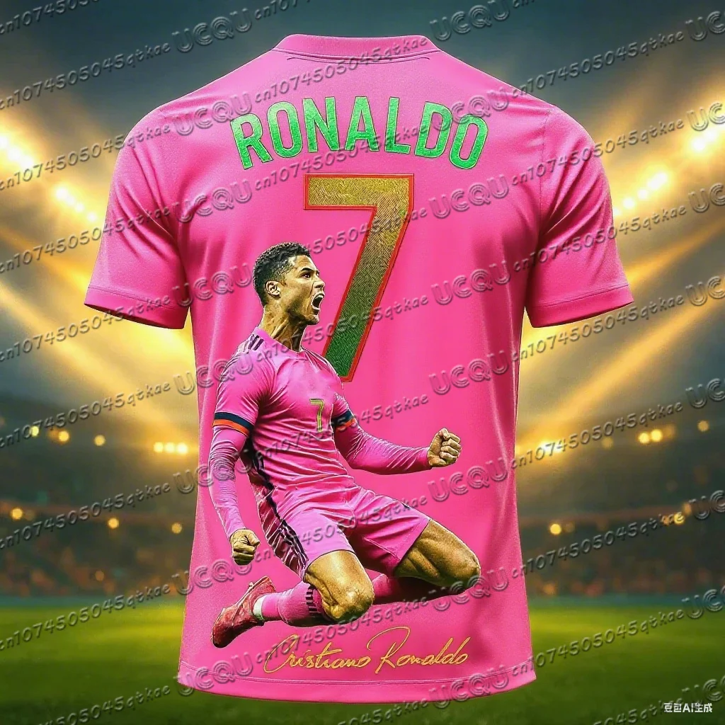 Koszulka piłkarska dziecięca Ronaldo 7 z krótkim rękawem Tt1114a8 094 036 zkb