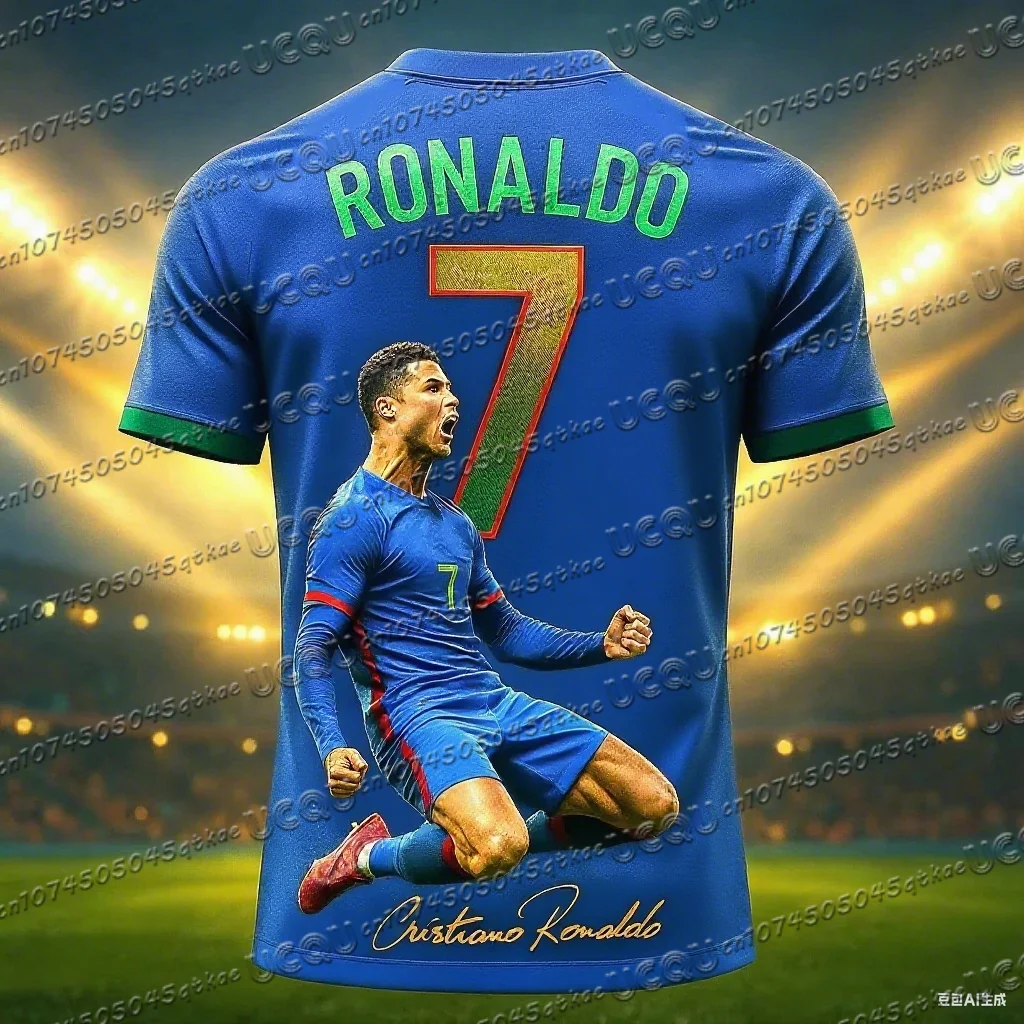 Koszulka piłkarska dziecięca Ronaldo 7 z krótkim rękawem Tt1114a9 094 036 zkb
