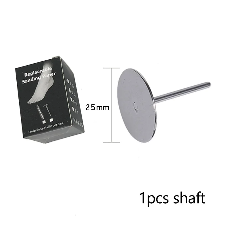 Wymienne krążki ścierne do pedicure (papier do pięt i skórek) 1 metal disc
