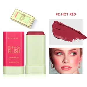 Kremowy róż do ust i policzków 3w1 w sztyfcie — Tinted Moisture Blush Stick Błękitny