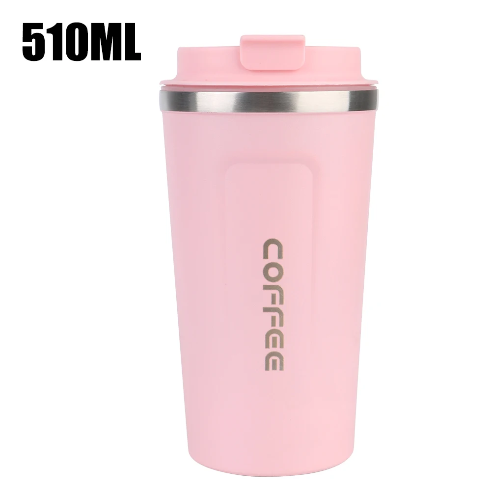 Kubek termiczny samochodowy ze stali nierdzewnej 380/510 ml Fioletowy