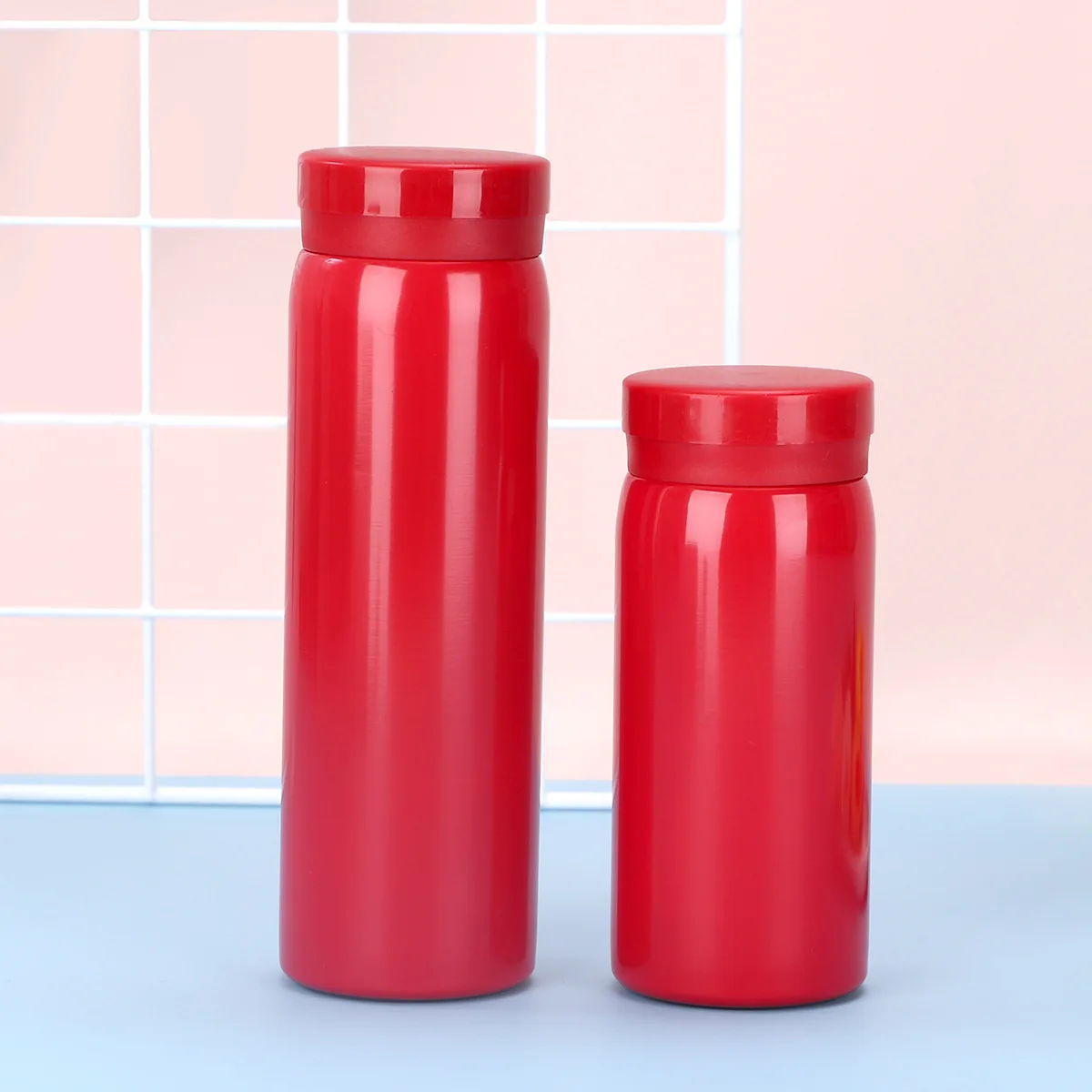 Kubek termiczny stalowy podróżny 200/350 ml Fioletowy/фиолетовый