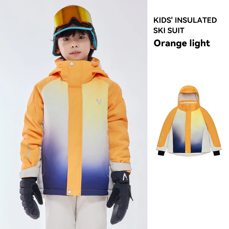 Kurtka narciarska dziecięca VECTOR ciepła wodoodporna na zimę Kids jacket 10