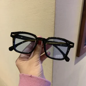 Kwadratowe okulary przeciwsłoneczne w stylu hip-hop retro 1