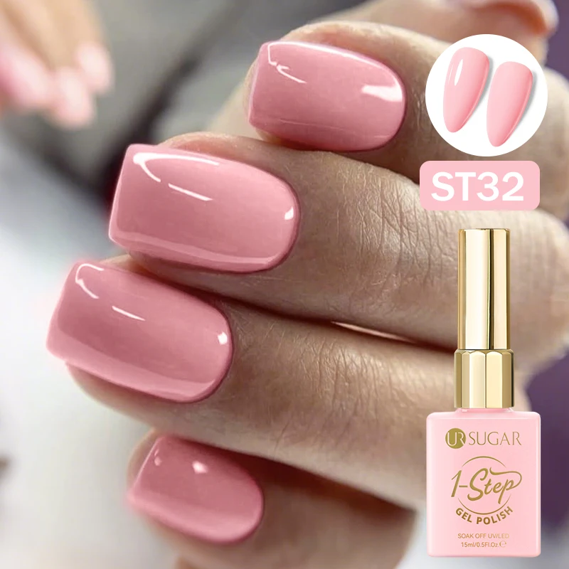 Lakier hybrydowy 3w1 UR SUGAR 15 ml bez bazy i topu St32