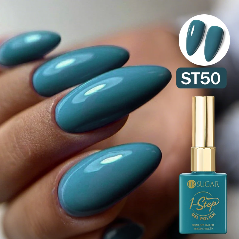 Lakier hybrydowy 3w1 UR SUGAR 15 ml bez bazy i topu St50