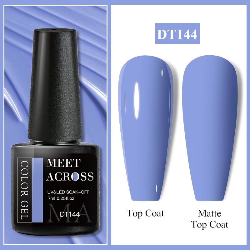 Lakier hybrydowy 7 ml – paleta 140 kolorów na cały rok Q49667 44