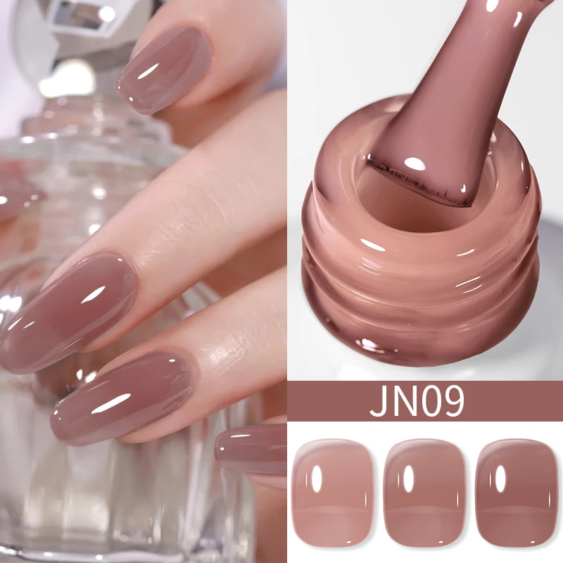 Lakier hybrydowy BORN PRETTY galaretka nude 10 ml UV LED Jn09