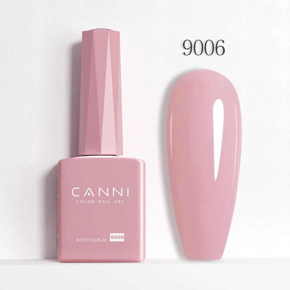Lakier hybrydowy CANNI bez HEMA i TPO – mocne krycie 9006