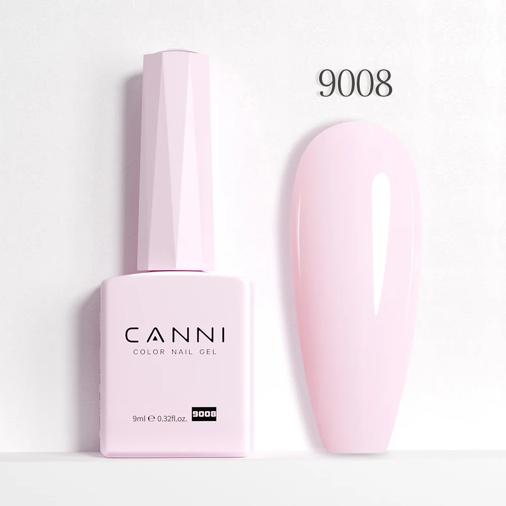 Lakier hybrydowy CANNI bez HEMA i TPO – mocne krycie 9008