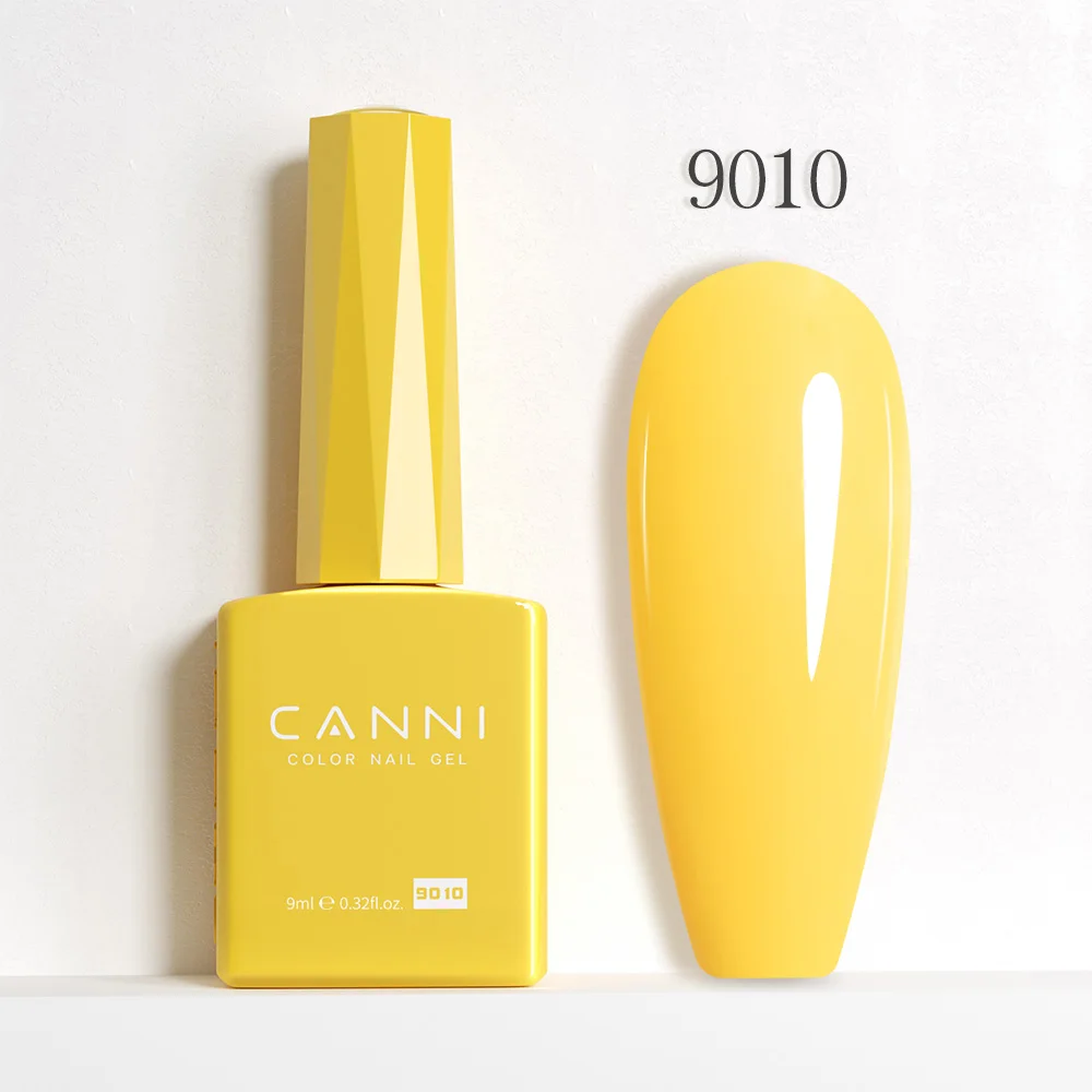 Lakier hybrydowy CANNI bez HEMA i TPO – mocne krycie 9010