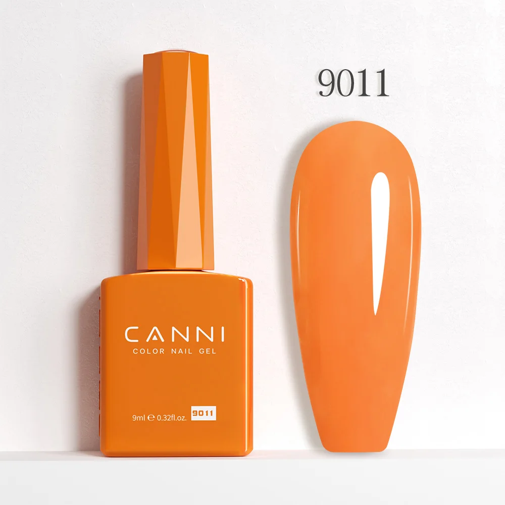 Lakier hybrydowy CANNI bez HEMA i TPO – mocne krycie 9011