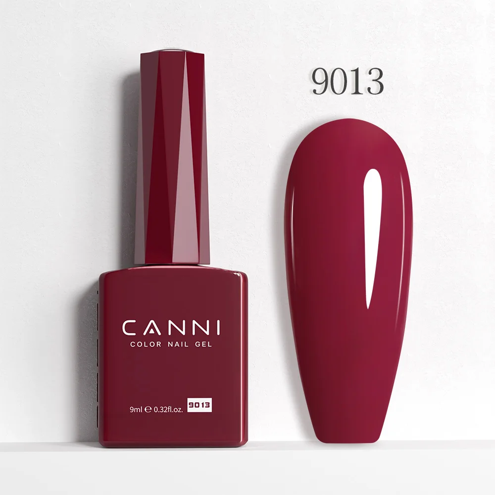 Lakier hybrydowy CANNI bez HEMA i TPO – mocne krycie 9013