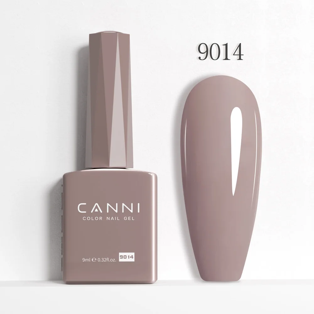Lakier hybrydowy CANNI bez HEMA i TPO – mocne krycie 9014