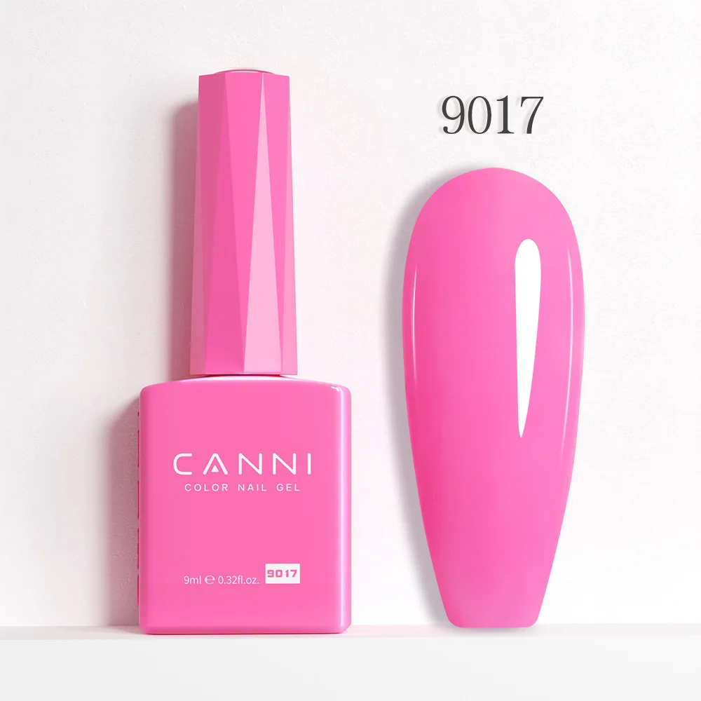 Lakier hybrydowy CANNI bez HEMA i TPO – mocne krycie 9017